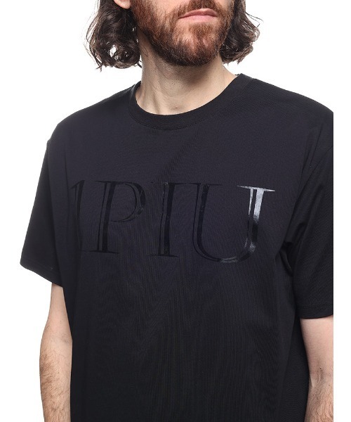 1piu1uguale3 RELAX（ウノピュウノウグァーレトレリラックス）の「【当店独占販売】 1PIU1UGUALE3 RELAX  BIGロゴ 半袖 Tシャツ（Tシャツ/カットソー・メンズ・ブラック・M/L/XL/2XL/S）」の6枚目の写真