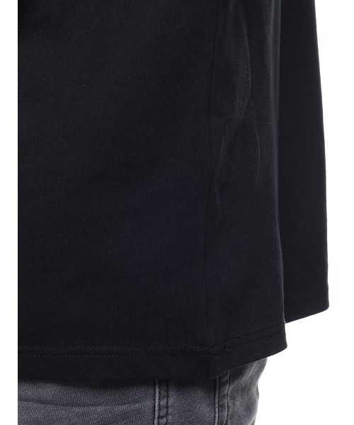1piu1uguale3 RELAX（ウノピュウノウグァーレトレリラックス）の「【当店独占販売】 1PIU1UGUALE3 RELAX  BIGロゴ 半袖 Tシャツ（Tシャツ/カットソー・メンズ・ブラック・M/L/XL/2XL/S）」の8枚目の写真