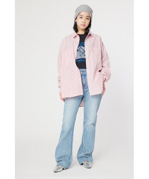 RODEO CROWNS WIDE BOWL（ロデオクラウンズワイドボウル）の「アームオープンシャツ（シャツ/ブラウス・レディース・イエロー系その他/ピンク系その他/ブルー系その他・FREE）」の10枚目の写真