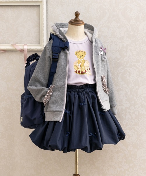 panpantutu（パンパンチュチュ）の「リボンパレードバルーンスカート【Junior/130-140】（スカート・キッズ・ベビーピンク/ライトブルー/ネイビー/ブラック・XX-LARGE）」の17枚目の写真