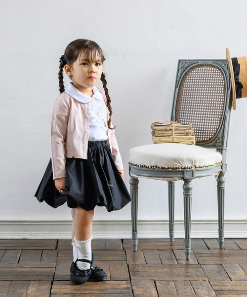 panpantutu（パンパンチュチュ）の「リボンパレードバルーンスカート【Junior/130-140】（スカート・キッズ・ベビーピンク/ライトブルー/ネイビー/ブラック・XX-LARGE）」の21枚目の写真