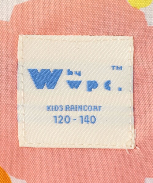 Wpc.（ダブリュピーシー）の「＜Wpc.＞キッズ レインコート  - はっ水 - 100cm-140cm（レインコート/ポンチョ・キッズ・ライトグレー/イエロー・L(120-140cm)/M(100-120cm)）」の16枚目の写真