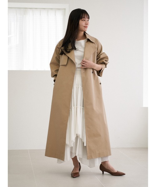 Stylevoice for xxx（スタイルヴォイスフォー）の「ダブルパフスリーブブラウス（シャツ/ブラウス・レディース・ライトブルー/オフホワイト・FREE）」の19枚目の写真