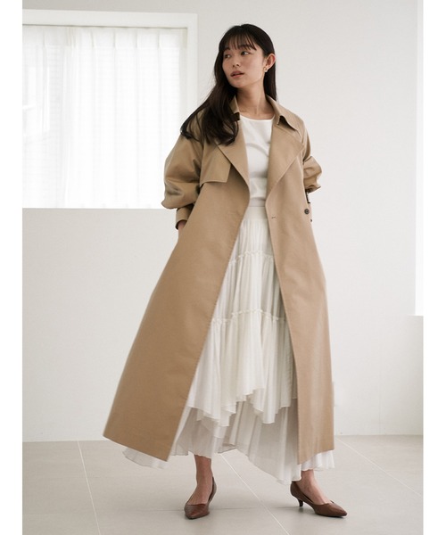 Stylevoice for xxx（スタイルヴォイスフォー）の「ダブルパフスリーブブラウス（シャツ/ブラウス・レディース・ライトブルー/オフホワイト・FREE）」の20枚目の写真