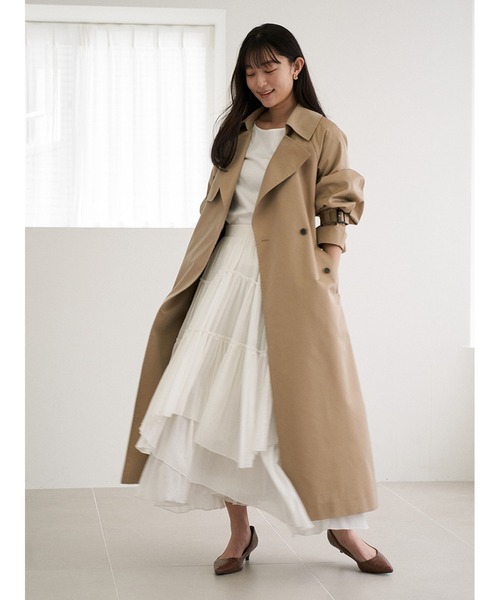 Stylevoice for xxx（スタイルヴォイスフォー）の「ダブルパフスリーブブラウス（シャツ/ブラウス・レディース・ライトブルー/オフホワイト・FREE）」の21枚目の写真