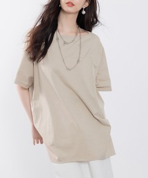 ボートネックカットソーTシャツ