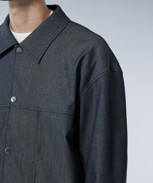 ユナイテッドトウキョウ　COMFORT DENIM トラッカージャケット　黒 UNITED TOKYO（ユナイテッドトウキョウ）の「COMFORT DENIM トラッカー