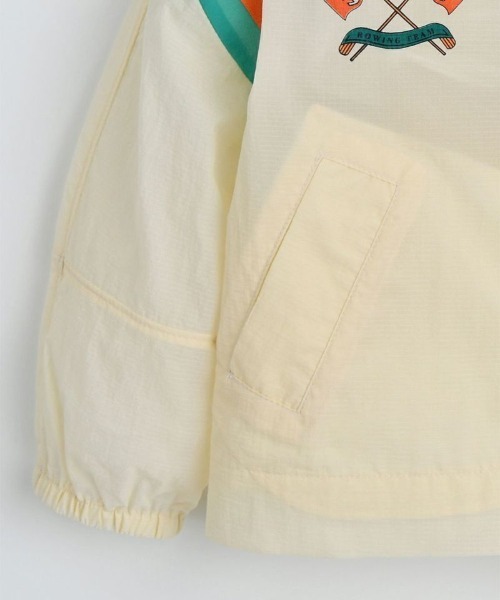 【セール】【ReReアイテム】バシティフード付きジャンパー（ブルゾン）｜moimoln（モイモルン）