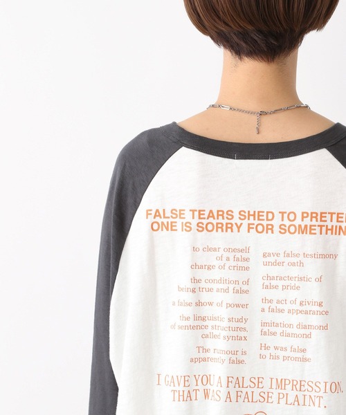 LEPSIM（レプシィム）の「ラグランプリントワンピース　102683（ワンピース・レディース・ベージュ/チャコールグレー・FREE）」の20枚目の写真