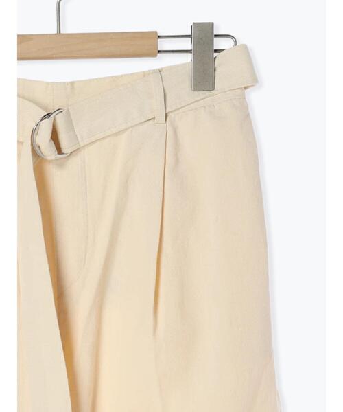Samansa Mos2(サマンサ モスモス)の「ベルト付センタープレスパンツ(その他パンツ・レディース・モカ/ネイビー/カーキ/キナリ・F)」の8枚目の写真