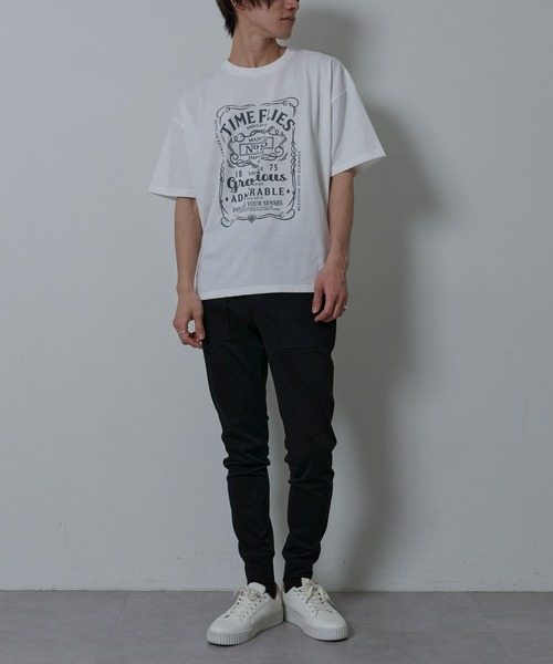 COLONY 2139(コロニートゥーワンスリーナイン)の「16OE天竺プリント半袖T(Tシャツ/カットソー・メンズ・ブラック/ホワイト・MEDIUM/LARGE)」の20枚目の写真