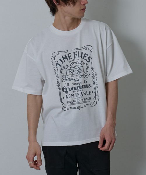 COLONY 2139(コロニートゥーワンスリーナイン)の「16OE天竺プリント半袖T(Tシャツ/カットソー・メンズ・ブラック/ホワイト・MEDIUM/LARGE)」の11枚目の写真