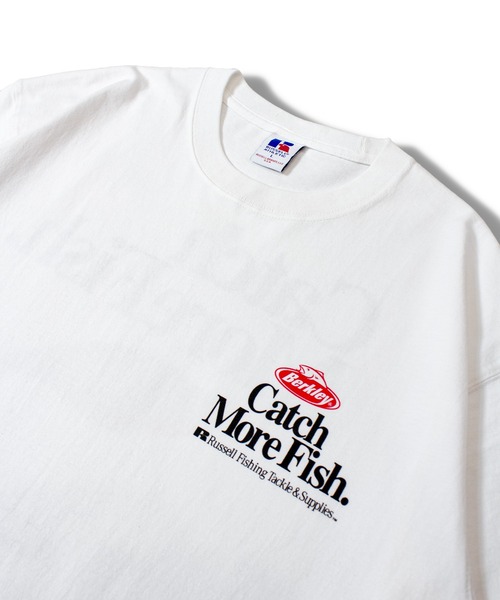 RUSSELL（ラッセル）の「RUSSELLxBerkley Heavy Cotton Jersey S/S T（Tシャツ/カットソー・メンズ・ライトグレー/ホワイト・L/M/XXL/XL）」の8枚目の写真