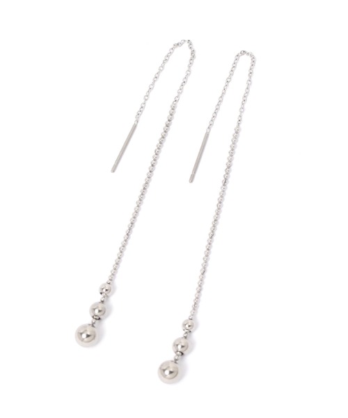 LEPSIM(レプシィム)の「ステンレスアメリカンピアス 110325(ピアス(両耳用)・レディース・ゴールド/シルバー/シルバー系その他・ONE SIZE)」の11枚目の写真