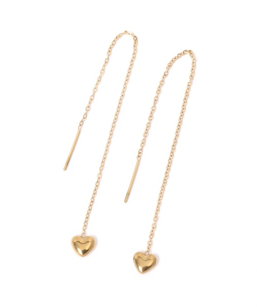 LEPSIM(レプシィム)の「ステンレスアメリカンピアス 110325(ピアス(両耳用)・レディース・ゴールド/シルバー/シルバー系その他・ONE SIZE)」の9枚目の写真