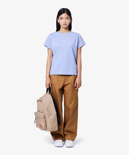 Tシャツ・カットソー Lacoste セール】 フロントボーダーバックプリントTシャツ （Tシャツ