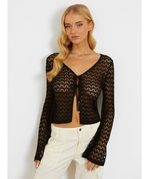 Guess | ECO Clarissa Metallic Cardigan カーディガン セーター レディース(カーディガン/ボレロ)