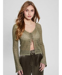 Guess | ECO Clarissa Metallic Cardigan カーディガン セーター レディース(カーディガン/ボレロ)