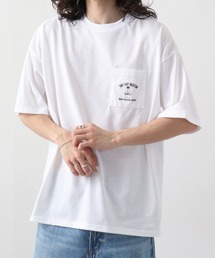 FUNALIVE | オーバーサイズ ワンポイントアニマル刺繍Tシャツ　半袖(Tシャツ/カットソー)