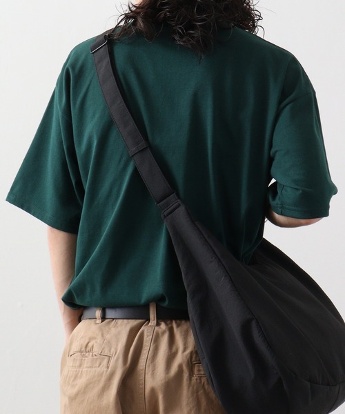 FUNALIVE（ファンアライブ）の「オーバーサイズ ワンポイントアニマル刺繍Tシャツ　半袖（Tシャツ/カットソー・メンズ・ダークグリーン/スミクロ/サックスブルー系/ホワイト/ネイビー/ブラック/ホワイト系/ライトグリーン系・M/LL/L）」の20枚目の写真