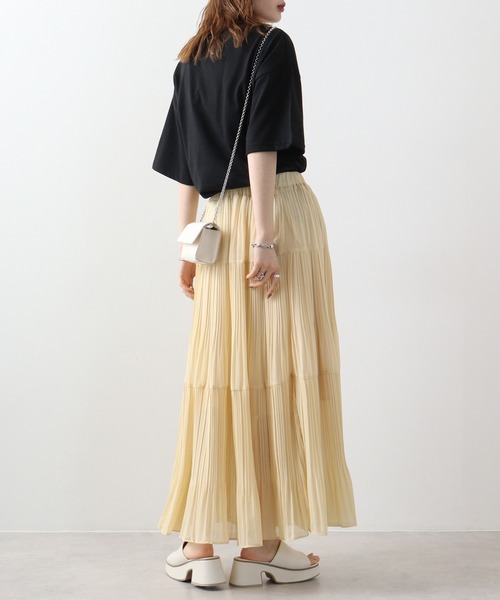 FUNALIVE（ファンアライブ）の「オーバーサイズ ワンポイントアニマル刺繍Tシャツ　半袖（Tシャツ/カットソー・メンズ・ダークグリーン/スミクロ/サックスブルー系/ホワイト/ネイビー/ブラック/ホワイト系/ライトグリーン系・M/LL/L）」の12枚目の写真