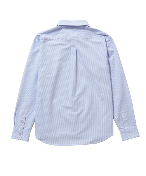 FCMM(エフシーエムエム)の「【日本限定アイテム】BALANCE STRIPE SHIRT/バランスストライプシャツ(シャツ/ブラウス・メンズ・ピンク/ライトブルー・MEDIUM/LARGE)」の6枚目の写真