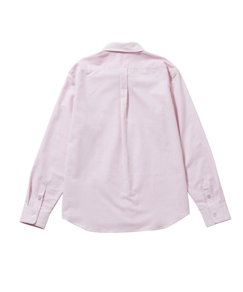 FCMM(エフシーエムエム)の「【日本限定アイテム】BALANCE STRIPE SHIRT/バランスストライプシャツ(シャツ/ブラウス・メンズ・ピンク/ライトブルー・MEDIUM/LARGE)」の9枚目の写真