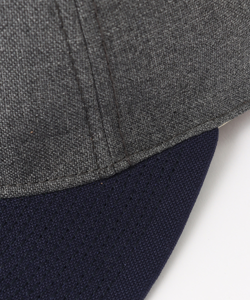 POTEN（ポテン）の「【POTEN / ポテン】VINTAGE HOPSACK CAP（ハット・メンズ・チャコールグレー/グリーン・FREE）」の9枚目の写真