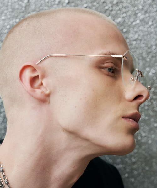 AIVER(アイバー)の「SELECT リムレスメガネ(メガネ・メンズ・シルバー/ブロンズ/ブラック/ピンクゴールド・FREE)」の19枚目の写真