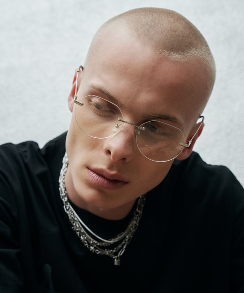 AIVER(アイバー)の「SELECT リムレスメガネ(メガネ・メンズ・シルバー/ブロンズ/ブラック/ピンクゴールド・FREE)」の11枚目の写真