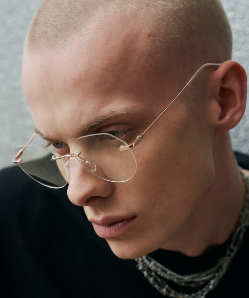 AIVER(アイバー)の「SELECT リムレスメガネ(メガネ・メンズ・シルバー/ブロンズ/ブラック/ピンクゴールド・FREE)」の20枚目の写真