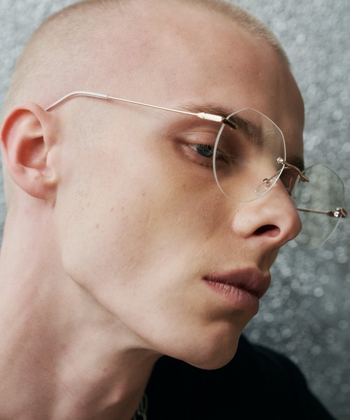 AIVER(アイバー)の「SELECT リムレスメガネ(メガネ・メンズ・シルバー/ブロンズ/ブラック/ピンクゴールド・FREE)」の21枚目の写真