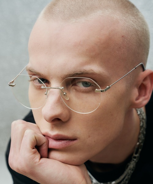 AIVER(アイバー)の「SELECT リムレスメガネ(メガネ・メンズ・シルバー/ブロンズ/ブラック/ピンクゴールド・FREE)」の10枚目の写真