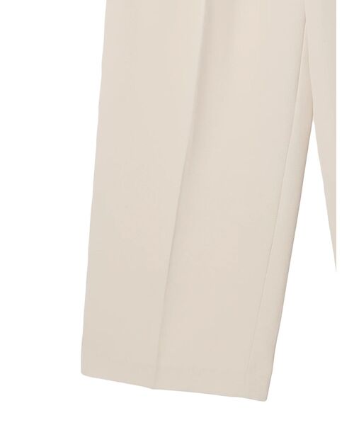 YECCA VECCA（イェッカヴェッカ）の「サテン切替ストレートパンツ（その他パンツ・レディース・ブラック/ライトベージュ/ダークベージュ・S/M）」の18枚目の写真