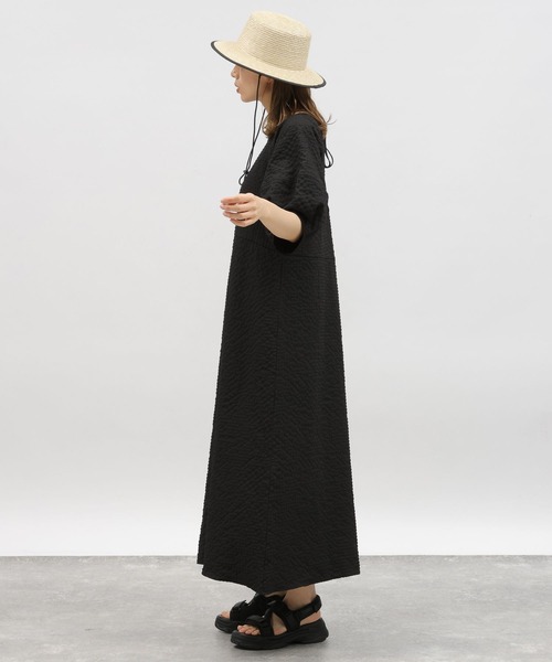 LAKOLE（ラコレ）の「ランタンスリーブチェックワンピース / 115649（ワンピース・レディース・グリーン/ブラック/ライトベージュ・SMALL/MEDIUM）」の14枚目の写真