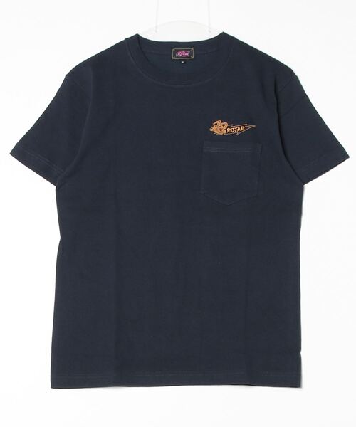 ROTAR（ローター）の「Oriental symbol HW  Pocket Tee（Tシャツ/カットソー・メンズ・ヘザーグレー/ネイビー/ブラック/ホワイト・MEDIUM/LARGE/X-LARGE/SMALL）」の4枚目の写真