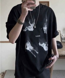 MGV（エムジーヴィー）の「モノトーンプリントTシャツ（Tシャツ/カットソー）」