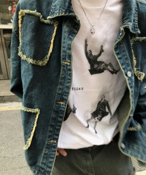 MGV(エムジーヴィー)の「モノトーンプリントTシャツ(Tシャツ/カットソー・メンズ・ブラック/ホワイト・X-LARGE/LARGE/MEDIUM)」の4枚目の写真