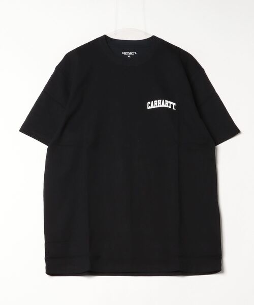 Carhartt WIP（カーハートダブリューアイピー）の「[carhartt WIP/カーハートダブリューアイピー] UNIVERSITY ワンポイントロゴ ショートスリーブTシャツ（Tシャツ/カットソー・レディース・ホワイト/グリーン/ブルー/ブラック・M/L/XL）」の12枚目の写真