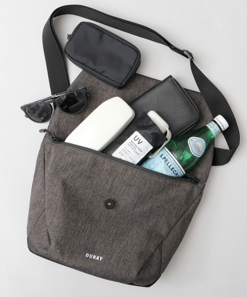 MADDEN EQUIPMENT(メデン イクイップメント)の「撥水 フラップショルダーバッグ OURAY(オウレイ)(ショルダーバッグ・メンズ・オフホワイト/ブラック・FREE)」の8枚目の写真