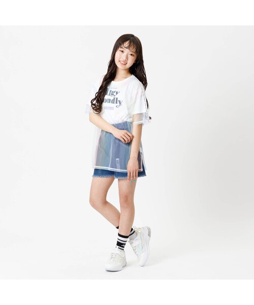 algy（アルジー）の「【抗菌防臭】配色ラインクルーソックス（ソックス/靴下・キッズ・サックスブルー/オフホワイト/ブラック・24/21）」の7枚目の写真