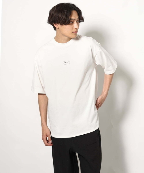 a.v.v(アーヴェヴェ)の「【接触冷感】PARISフォト バックプリントロングシルエットTシャツ(Tシャツ/カットソー・メンズ・ホワイト・44/46/48/50)」の6枚目の写真