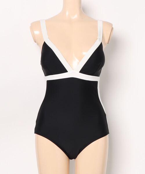 LAVIA（ラヴィア）の「2wayワンピーススカートビキニ（水着・レディース・ブラック・M/L）」の19枚目の写真