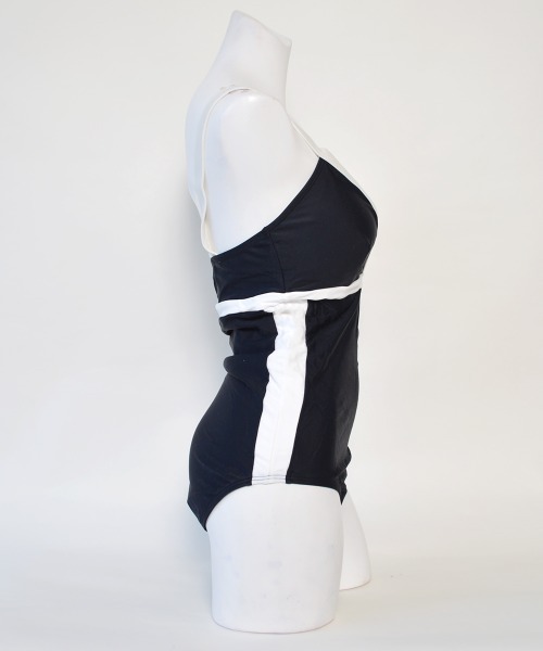 LAVIA（ラヴィア）の「2wayワンピーススカートビキニ（水着・レディース・ブラック・M/L）」の12枚目の写真