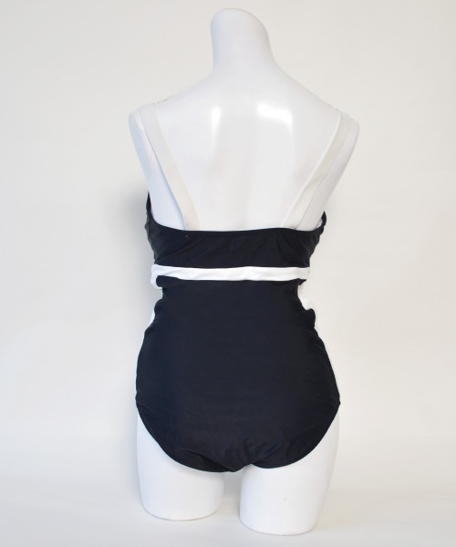 LAVIA（ラヴィア）の「2wayワンピーススカートビキニ（水着・レディース・ブラック・M/L）」の13枚目の写真