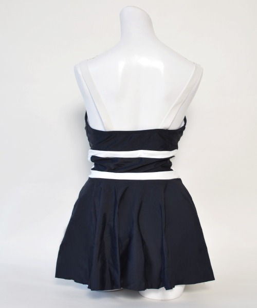 LAVIA（ラヴィア）の「2wayワンピーススカートビキニ（水着・レディース・ブラック・M/L）」の16枚目の写真