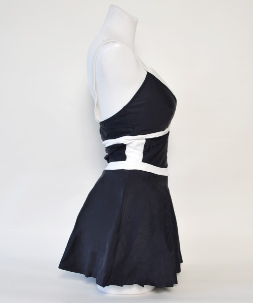 LAVIA（ラヴィア）の「2wayワンピーススカートビキニ（水着・レディース・ブラック・M/L）」の15枚目の写真