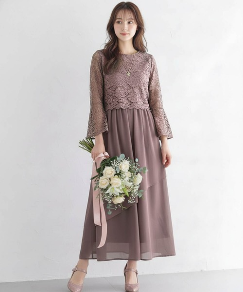 Cinderella（シンデレラ）の「ドレス 結婚式 ロングドレス パーティードレス マキシ丈 ワンピース お呼ばれ 同窓会 成人式 フォーマル オケージョン 20代 30代 40代 50代 レディース（ドレス・レディース・ブルー/ブラック/ダークグレー/ネイビー/ラベンダー・X-LARGE/XX-LARGE/MEDIUM/LARGE）」の16枚目の写真