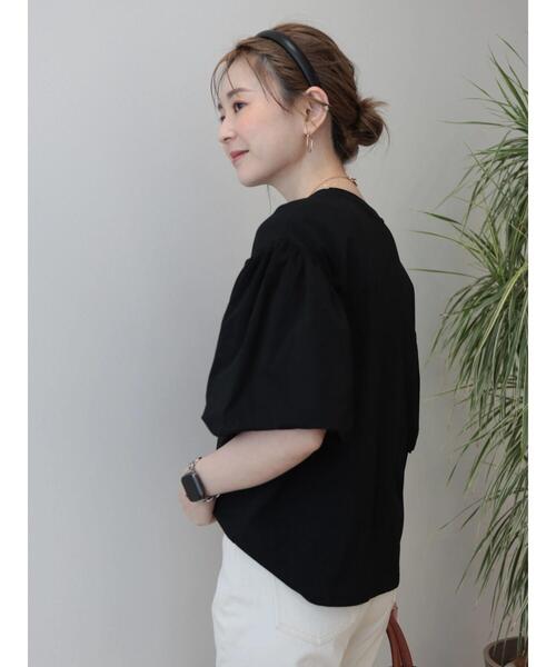 セール】ボリュームスリーブカットプルオーバー（Tシャツ/カットソー