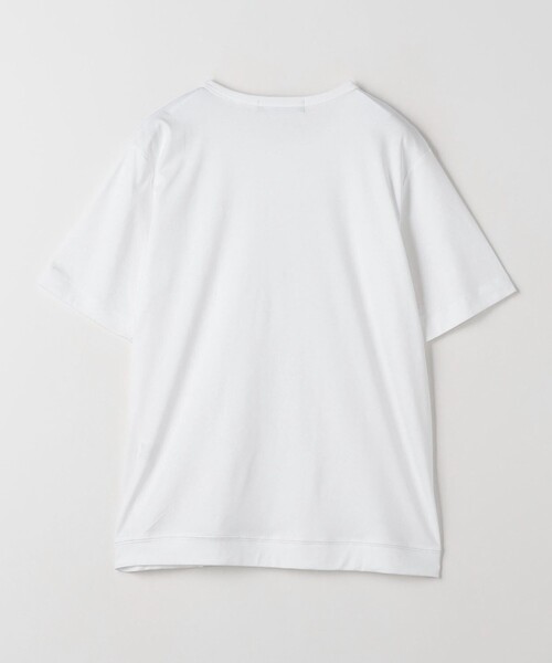 green label relaxing(グリーンレーベルリラクシング)の「JUSTFIT エアリー ソフト ヘンリーネック カットソー(Tシャツ/カットソー・メンズ・ブラック/ホワイト/ネイビー・S/M/L/XL)」の16枚目の写真